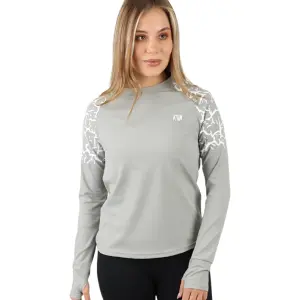 Graphic Long-Sleeve Gray T-Shirt