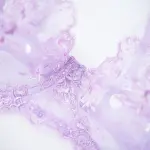 Breathable Skin-Friendly Embroidered Bra Thong Set