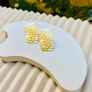 Crocodile earrings