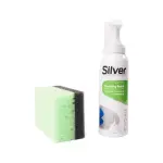 Foam Spray for Cleaning Shoes and Fabrics, Silver - A-3