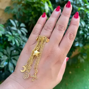 Cosmic Journey Charm Ring