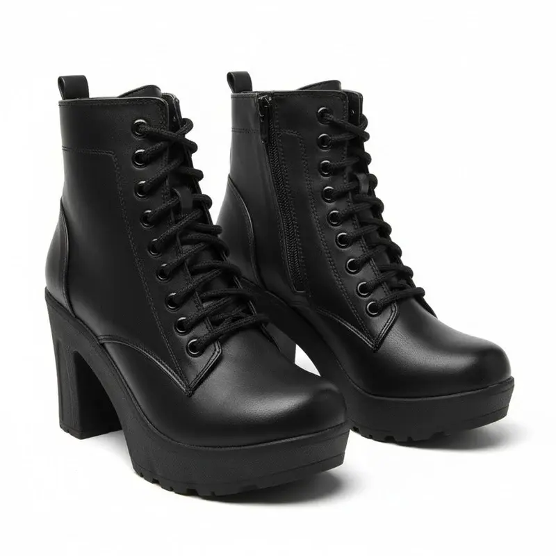 Boot Heels 7cm LEATHER B-27