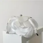 White BLOOM Clutch
