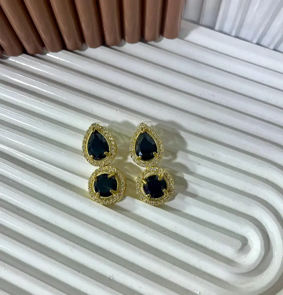 Royal teardrop dangles