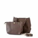 Dual Set Handbag with Detachable Pouch BA-55