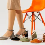 Leather Sandal With Glitter-R-702