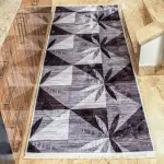 Obsidian Velvet floor rug