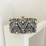 Black Elyndra Clutch