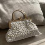 White Cordelia Clutch
