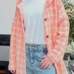 Orange Pattern Jacket