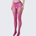 Perfumed See-Through Open-Crotch Pantyhose