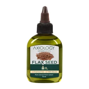 Axiology Flaxseed Oil (75ml) – Nourish, Strengthen & Restore