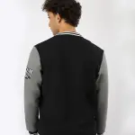 Varsity Black Men's Jacket