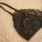 Classic Black Lace Underwire Bra Panty Set