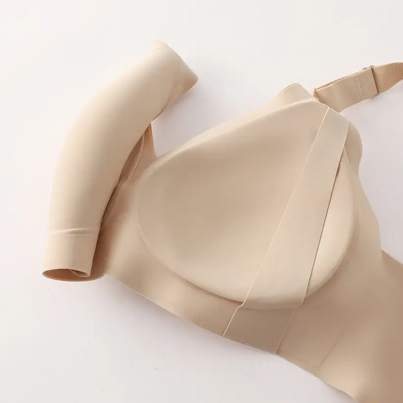 Seamless Front Clip Nursing Bra Plus Size Wirefree Maternity Bralette