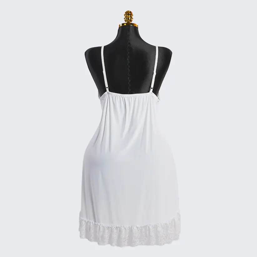 Lace V Neck Nightwear Spaghetti Strap Babydoll