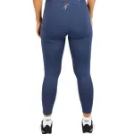 Curve Accent High-Rise Navy Leggings