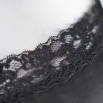 Silk Spaghetti Strap Lace Trim Camisole Pants Sleepwear Set