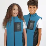 Kids Blue Puffer Vest