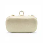 Beaded Handbag with Diagonal Stripes VS-49