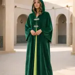 Green Ramadan Kaftan