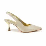 Elegant Shimmer Slingback Heel C-81