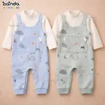 سلوبيت قطن حمالة جيب طباعة قطعة واحدة ماي فيرست بيبي