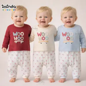 سلوبيت قطن نص ملون نص ابيض woo hoo تو جيرلز