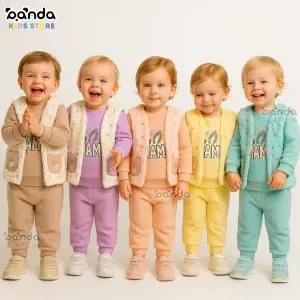 ترنج ٣ قطع بيتي ، جيليه فرو كات ، مستر بيبي