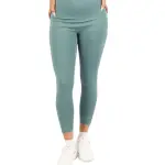 Curve Accent High-Rise Green Leggings
