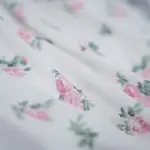 Deep V Lace Floral Print Cami Nightdress
