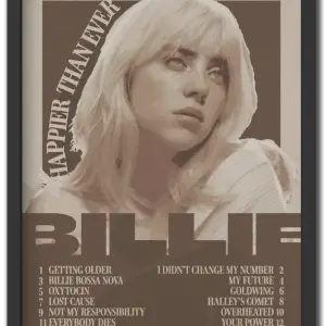 Happier Than Ever Retro Tracklist