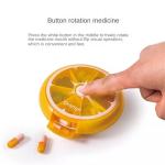 منظم ادوية بشكل فواكه حجم كبير