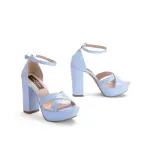 Sandal High Heel Leather-R-77