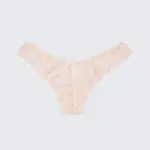 Plus Size Sheer Lace Low Rise Panty Underwear
