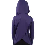 Vivid Long-Sleeve Purple Hoodie