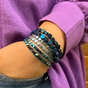 Hematite bracelets