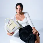 Mini Tote with Front Pocket - BEIGE
