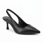 Elegant Shimmer Slingback Heel C-81