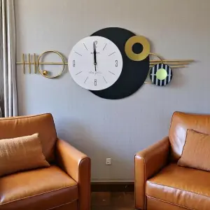 Metal Wall Clock Modern