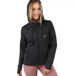 Power-Up Hooded Black Jacket