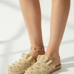 Raffia Mules