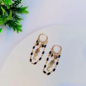 Sea horse earrings