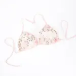 Plus Size Lace Sheer Bra Panty Set