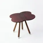Handmade Wooden Clover Table