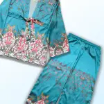 Delhi Topaz Kimono Set