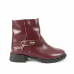 Ankle Boot with Side Buckle B-58