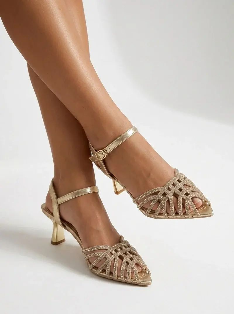Glow Elegant Heel Sandal C-85