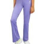 Girl's Wide Leg Lavender Leggings
