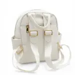"Sienna" Grained Leather Backpack BA-72